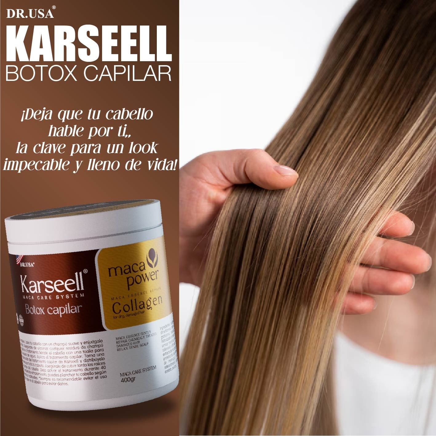 Karseell™ Botox Capilar - EL SECRETO PARA UN CABELLO DESEADO