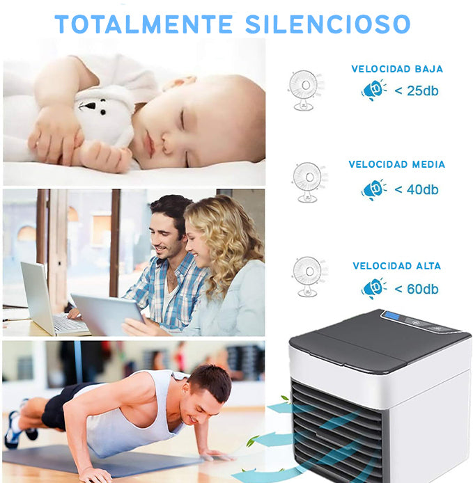 Aire Acondicionado Portátil 3 en 1 – Aire fresco donde vayas, sin cables