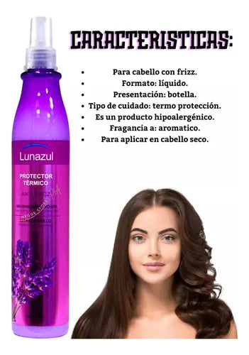 Protector Capilar Térmico Lunazul👩🏻🪻